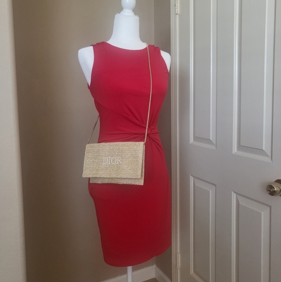 Brand new authentic Dior raffia wicker summer pouch from Dior Beauty - Picture 7 of 17